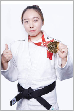 Qi Juan judo instructor Beijing Ji Yu Dao Judo club
